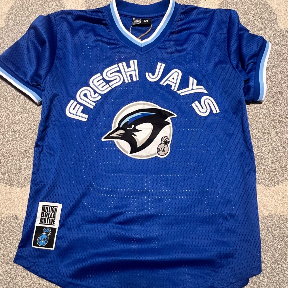 FRESH JAYS Legend Baseball Jersey Size M
